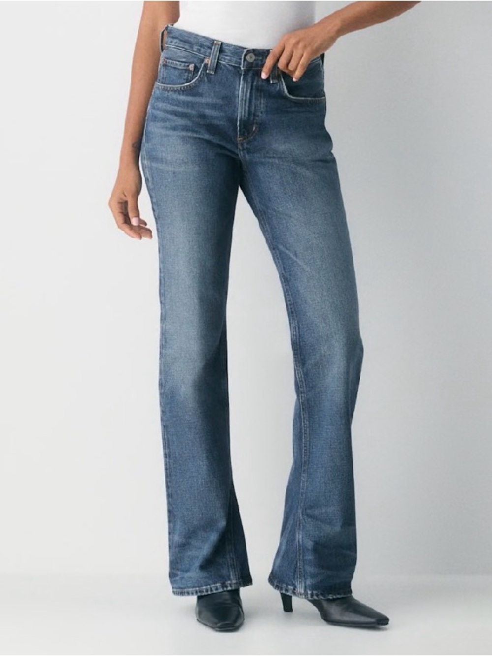 American Eagle Outfitters Mid-Rise kickboot - Blue - Picture 8 of 8